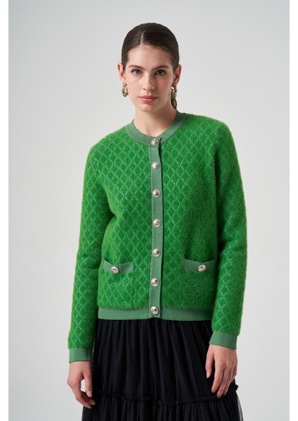 Triko Düğme Detay Kısa Hırka 7001 Benetton fiyatları