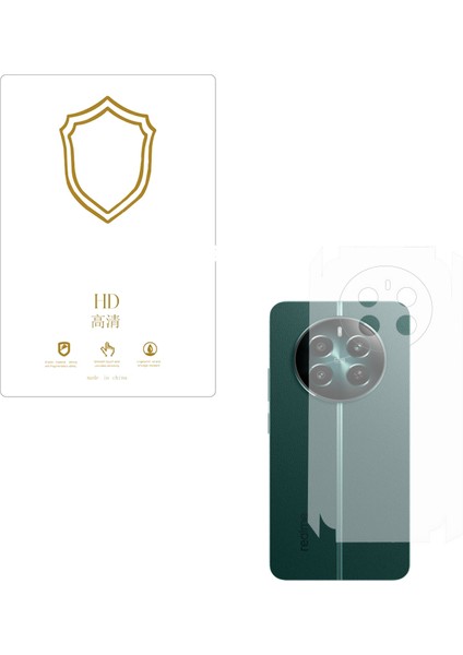 Realme 12 Plus ile Uyumlu Tpu Arka ve Yan Nano Koruma- EKM115