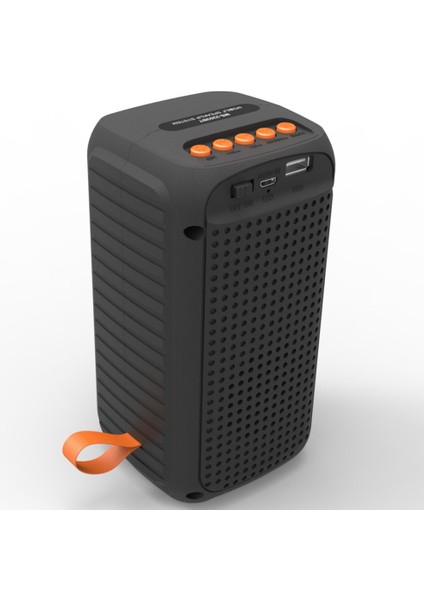 Kablosuz Bluetooth Şarjlı Rbg Taşınabilir Hoparlör Ses Bombası MS-2203BT