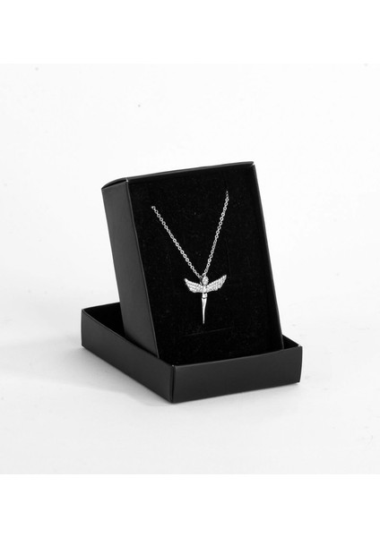 Pembe Tavşan - Melek Model Kolye - Özel Tasarım Baskılı Kupa - African Rooibos Tea Hediye Seti modelleri