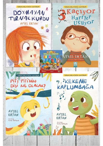 Sorunlarla Başa Çıkıyorum Seti (4 Kitap)
