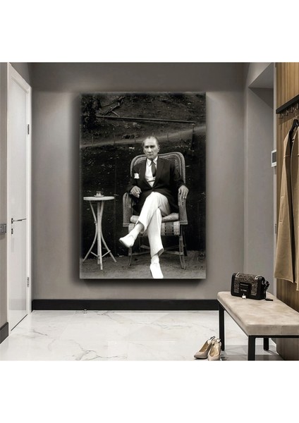 Mustafa Kemal Atatürk Kanvas Tablo