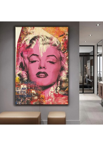 Marilyn Monroe Güzellik Kanvas Tablo