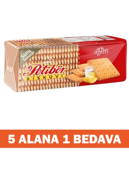 Sade Petibör Bisküvi 180 gr 5 Alana 1 Bedava