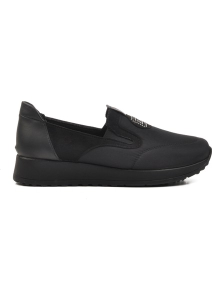 Poliüretan Siyah Kadın Günlük Ayakkabı modelleri