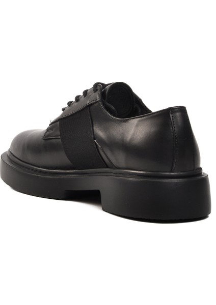 Deri Siyah Erkek Klasik Ayakkabı fırsatları