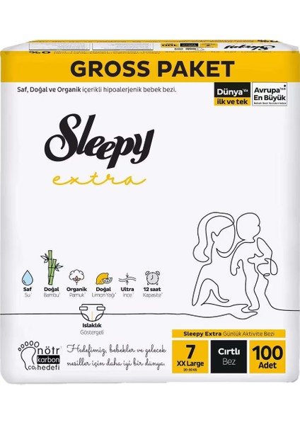 Extra Gross Paket 100'lü No 7