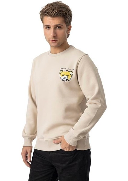 Beige Sweatshirt