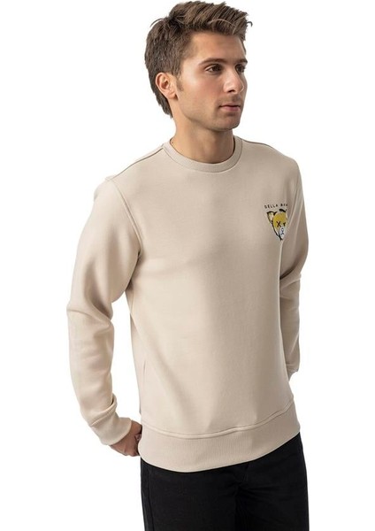Beige Sweatshirt