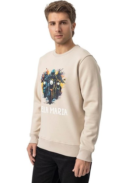 Beige Sweatshirt