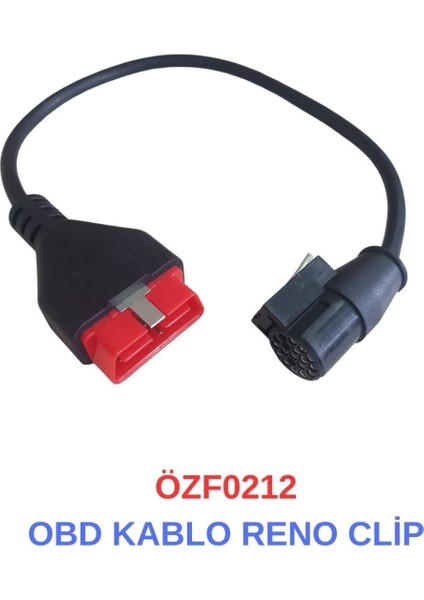 ÖZF0212 Cihaz Obd Kablosu 16 Pin Renault