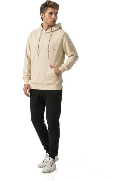 Beige Hoodie