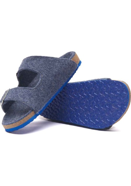 / Bali-W - Yün Çift Bantlı Ev Terliği ( Lacivert Yün ) fiyatları