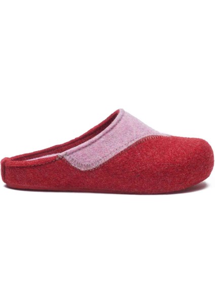 / Pinesh - Yün Sabo Ev Terliği ( Kırmızı - Pembe Yün ) fırsatları