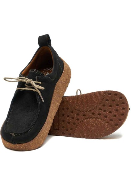 / Wandell - Deri Bağcıklı Ayakkabı ( Siyah Nubuk Deri ) fiyatları