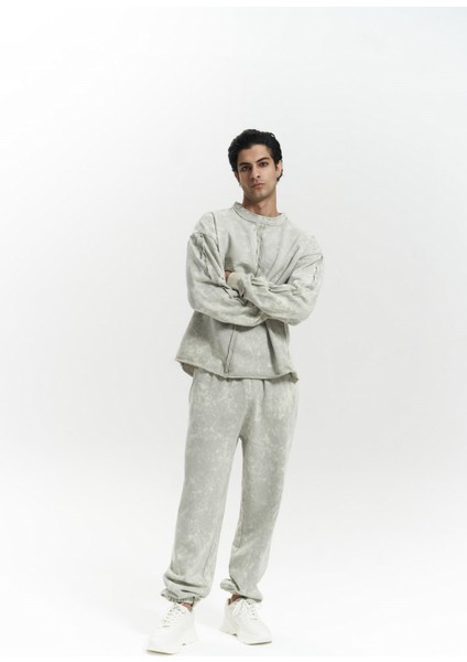 Renee Batik Yıkamalı Bej Erkek Eşofman Takım fiyatları