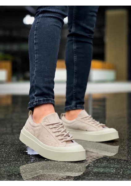 BA500 BOA Özel Termo Taban Krem Casual Erkek Ayakkabı