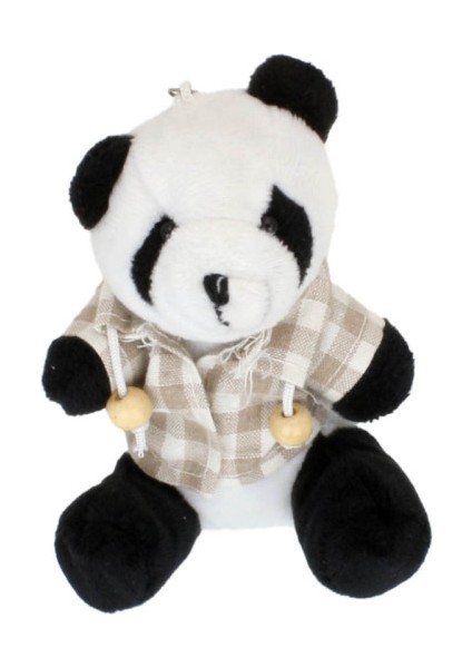 Giysili Panda 12 cm modelleri