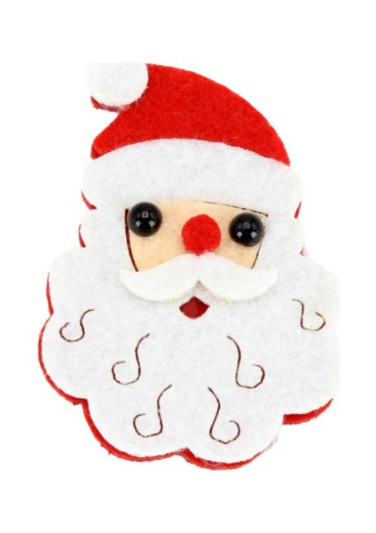 Keçe Figür Noel Baba 5'li Model 1