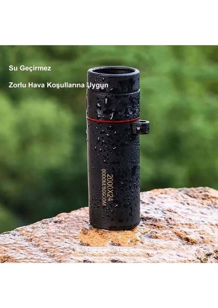 2000X24 Hd Zoom Monoküler Mini Taşınabilir Hd Dürbün Tripod Telefon Tutacağı fiyatları