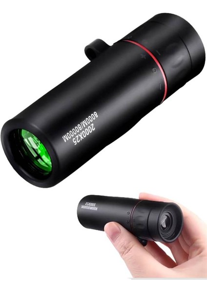 2000X24 Hd Zoom Monoküler Mini Taşınabilir Hd Dürbün Tripod Telefon Tutacağı fırsatları