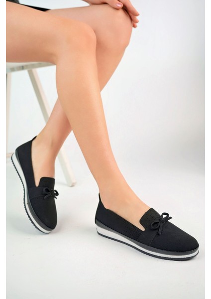 Dolgu Taban Lazerli Siyah Kot Kadın Ayakkabı fiyatları