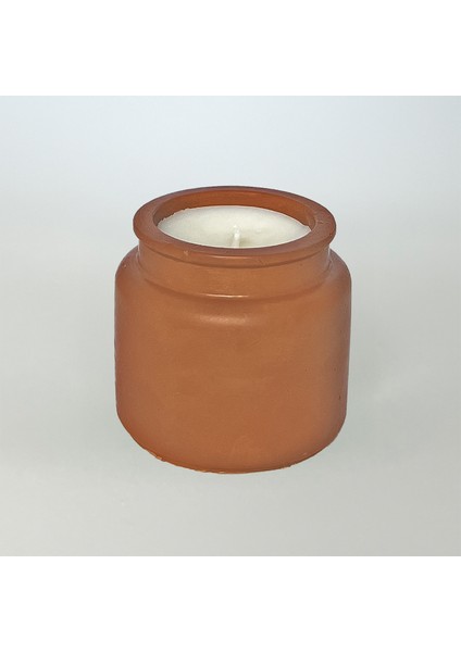 Minimal Beton Kutu Kiraz Çiçeği Kokulu Soya Mumu modelleri