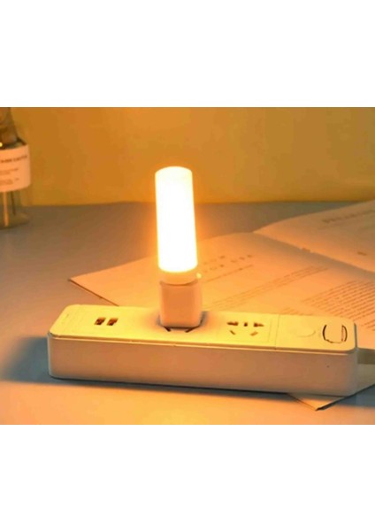 USB LED Işığı Alev Yanıp Sönen Mum Işıkları Lamba Için Güç Banka Kamp Aydınlatma Çakmak Etkisi Işık modelleri