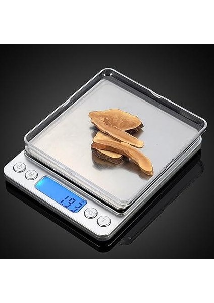 I2000 Hassas Terazi 500G / 0.01G Cep Hassas Tartısı Mücevher,bozuk Para,takı,mutfak Terazisi
