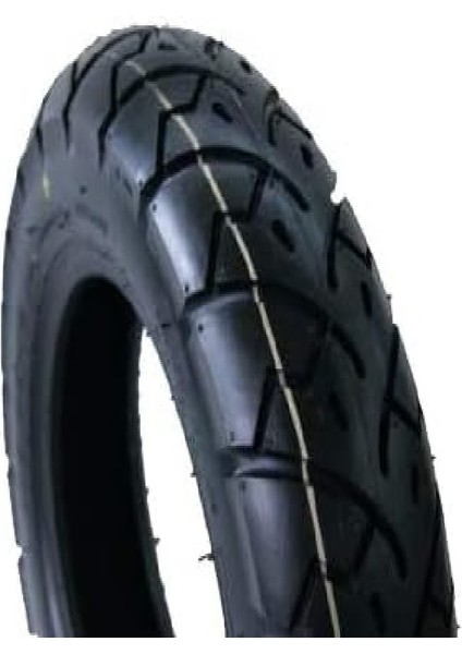 100/90-10 HF-266 Tubeless 8pr Motosiklet Scooter Dış Lastiği (Üretim Tarihi: 2008)