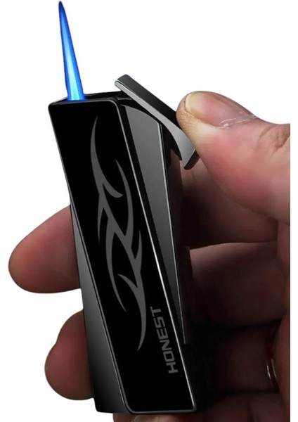 Honest Tek Torch Gazlı Jet Alev Özel Kutulu Çakmak