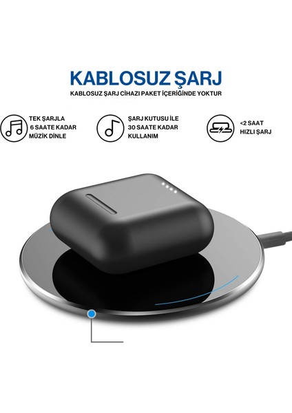 T6S Ipx8 Su Geçirmez Enc Gürültü Engelleme Bluetooth 5.3 Kablosuz Kulaklık modelleri