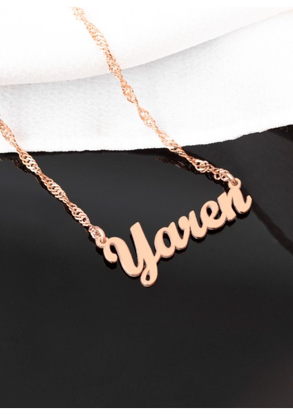 925 Ayar Gümüş Kişiselleştirilebilir Isimli Kolye (Ürün Sorularından Isim Bilgisi Iletebilirsiniz)