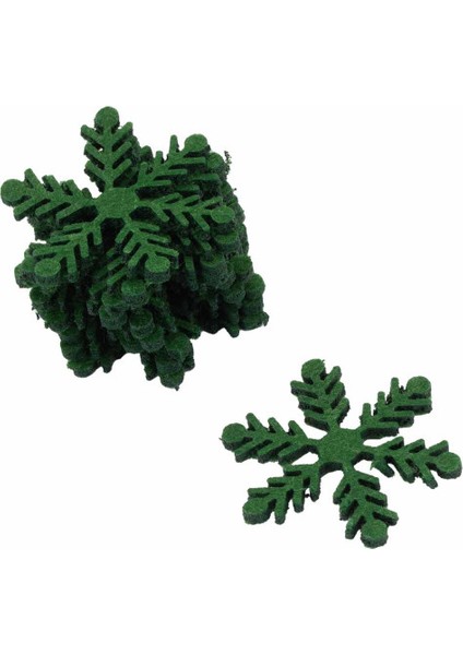 Keçe Figür Kar Tanesi Küçük 10'lu fırsatları