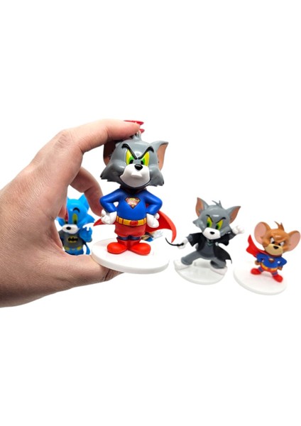 Tom ve Jerry Figür - (Superman Edition) modelleri