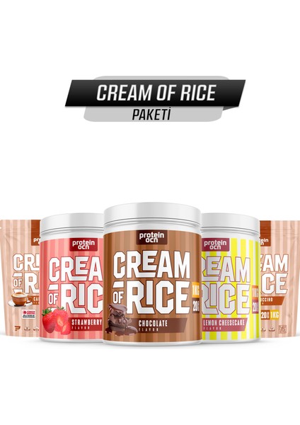 Cream Of Rice | Pirinç Kreması - 5li Paket - 1kg X Adet