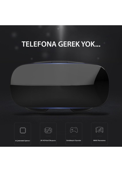 Bluetooth & Wifi Bağlantılı Vr Sanal Gerçeklik Gözlüğü SC-AI05