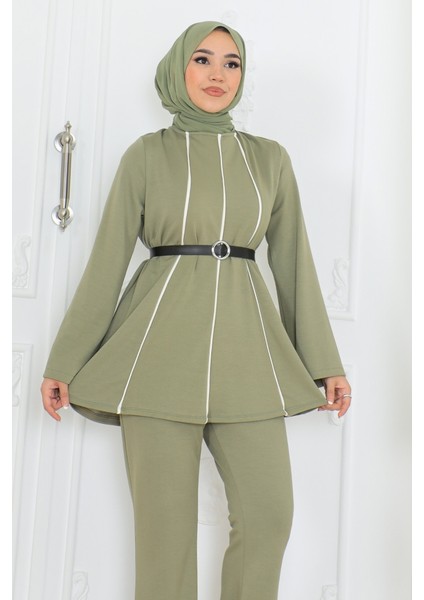 River Tunik Pantolon Ikili Takım 1299 - Mint