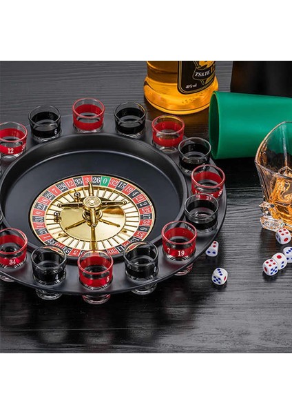 Ynt İthalat Shot Bardaklı Rulet Oyun Seti - Shot Roulette Set