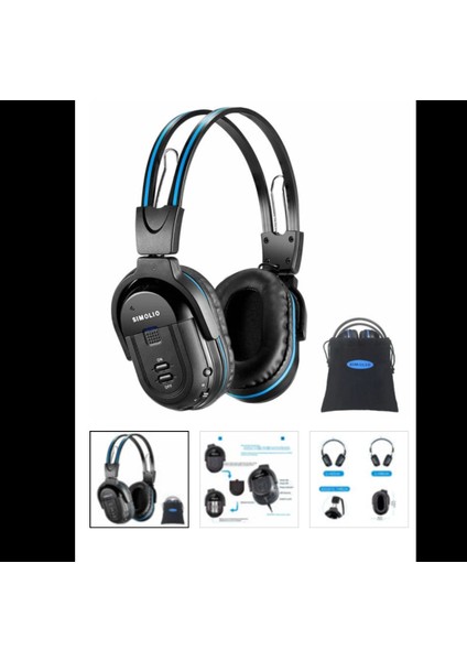 Kulaklık, Çocuklar Için Kızılötesi Kulaklık, Araba Kulaklığı, Kulak Üstü Kulaklık