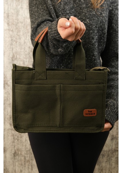 Çildan Womens Orijinal Tote Serisi 3 Bölmeli Çanta