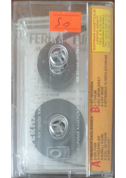 Ferhat Tunç Ay Işığıyana Yana Kaset fiyatları