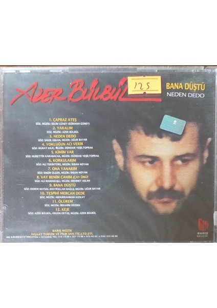 Azer Bülbül - Bana Düştü Neden Dedo (cd) fiyatları
