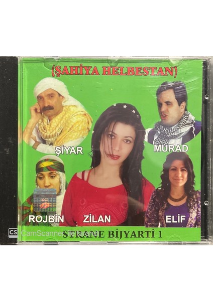 Şahiya Helbestan - Strane Bijyarti 1 Kürtçe CD