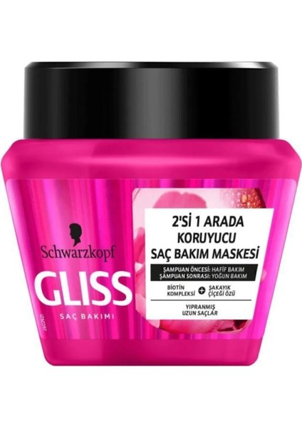 Uzun Saçlara Özel Supreme Length Saç Bakım Maskesi 300ml – Biotin Kompleksi & Şakayık Çiçeği Özü | Yıpranmış Uzun Saçlar Için