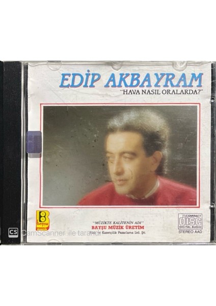 Edip Akbayram – Hava Nasıl Oralarda Sarı Bandrollü CD