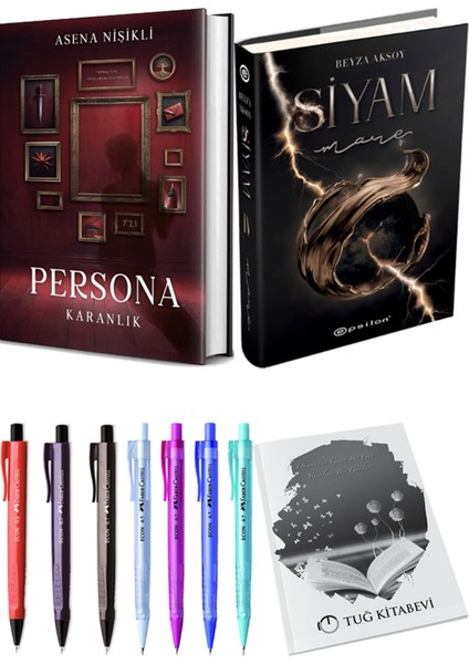 Siyam 4 Mare (Ciltli) ve Persona Karanlık (Ciltli) Asena Nişikli 2li Set