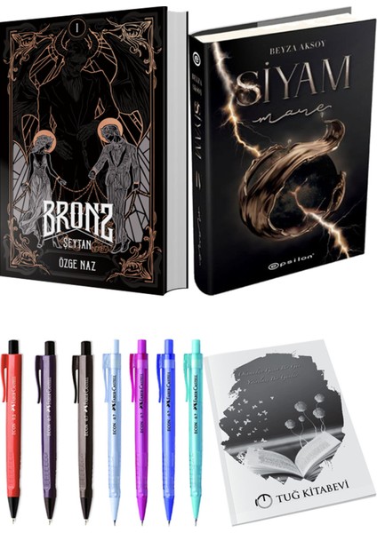 Siyam 4 Mare (Ciltli) ve Guardian Bronz 1 Şeytan (Ciltli) Özge Naz 2li Set