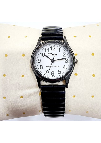 Yaylı Kordonlu, Retro Tasarım, Vintage Tasarım, Klasik, Siyah Renkli Kol Saati modelleri