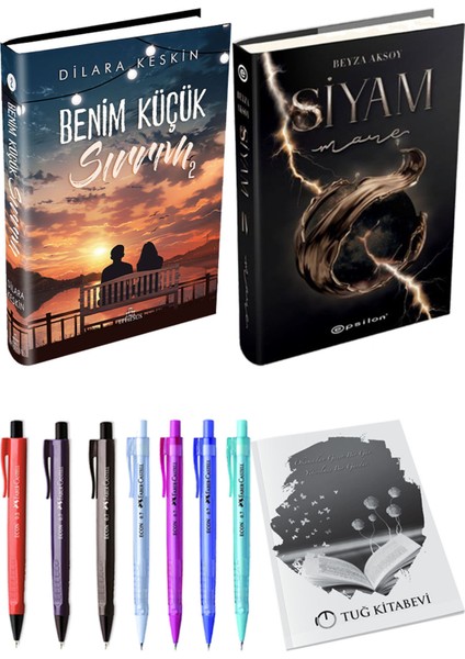Siyam 4 Mare (Ciltli) ve Ephesus Benim Küçük Sırrım 2 (Ciltli) Dilara Keskin 2li Set